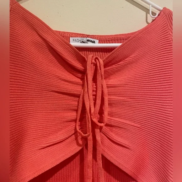 FashionNova sweater midi dress - Picture 6 of 9